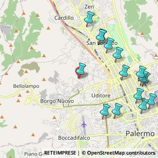 Mappa Via Emilia, 90145 Palermo PA, Italia (3.02867)