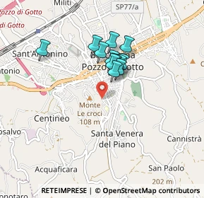 Mappa Via Immacolata, 98051 Barcellona Pozzo di Gotto ME, Italia (0.73167)