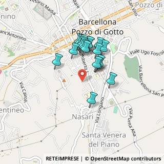 Mappa Via Immacolata, 98051 Barcellona Pozzo di Gotto ME, Italia (0.3985)