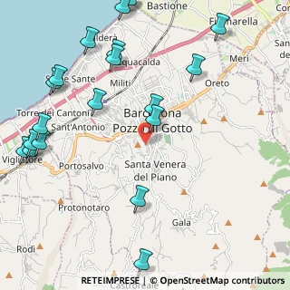 Mappa Via Immacolata, 98051 Barcellona Pozzo di Gotto ME, Italia (3.246)