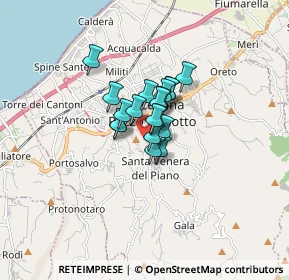 Mappa Via Immacolata, 98051 Barcellona Pozzo di Gotto ME, Italia (0.91263)