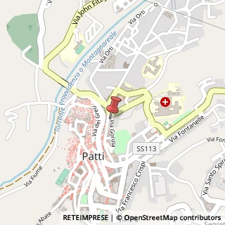 Mappa Via Gorizia, 8, 98066 Patti, Messina (Sicilia)