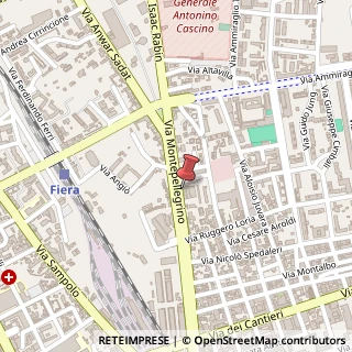 Mappa Via Montepellegrino, 163, 90142 Palermo, Palermo (Sicilia)