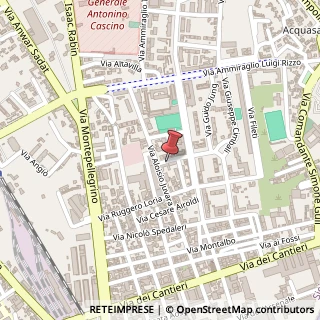 Mappa Via Pietro Villasevaglios, 22/28, 90142 Palermo, Palermo (Sicilia)