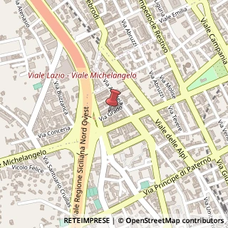 Mappa Via Grado, 8, 90144 Palermo, Palermo (Sicilia)