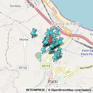 Mappa Via Roccone, 98066 Patti ME, Italia (0.21724)