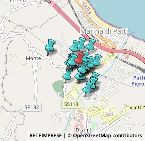 Mappa Via Roccone, 98066 Patti ME, Italia (0.21724)