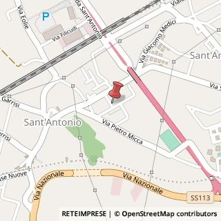 Mappa Via Cavaliere, 21, 98051 Barcellona Pozzo di Gotto, Messina (Sicilia)