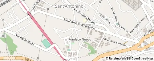 Mappa Barcellona Pozzo di Gotto