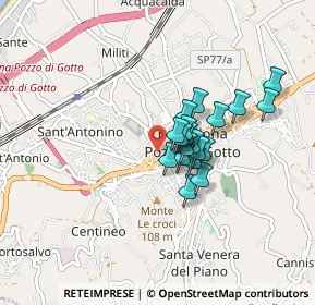 Mappa Via Ugo di Sant'Onofrio, 98051 Barcellona Pozzo di Gotto ME, Italia (0.63316)
