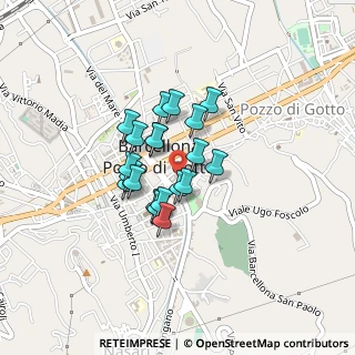 Mappa Via Giuseppe Garibaldi, 98051 Barcellona Pozzo di Gotto ME, Italia (0.3175)