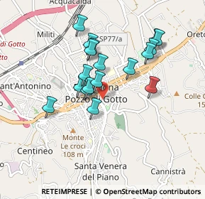 Mappa Via Giovanni Spagnolo, 98051 Barcellona Pozzo di Gotto ME, Italia (0.85611)