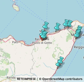 Mappa Via Tenente A. Genovese, 98051 Barcellona Pozzo di Gotto ME, Italia (18.09154)
