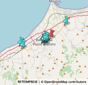 Mappa Via Tenente A. Genovese, 98051 Barcellona Pozzo di Gotto ME, Italia (1.70455)