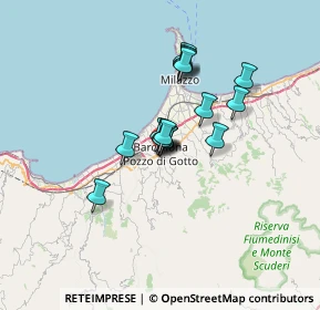 Mappa Via Tenente A. Genovese, 98051 Barcellona Pozzo di Gotto ME, Italia (4.95688)