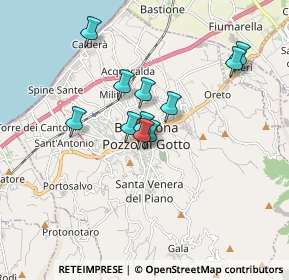 Mappa Via Tenente A. Genovese, 98051 Barcellona Pozzo di Gotto ME, Italia (1.51727)