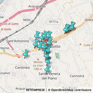Mappa Via Tenente A. Genovese, 98051 Barcellona Pozzo di Gotto ME, Italia (0.7835)