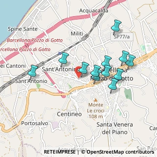 Mappa Via Vespri, 98051 Barcellona Pozzo di Gotto ME, Italia (0.96417)