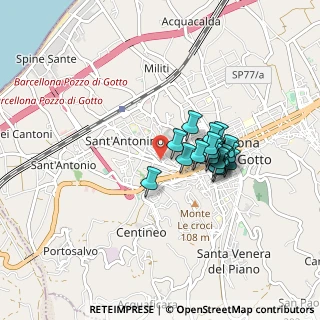Mappa Via Vespri, 98051 Barcellona Pozzo di Gotto ME, Italia (0.7255)
