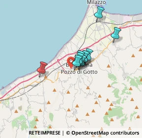 Mappa Via Vespri, 98051 Barcellona Pozzo di Gotto ME, Italia (2.26818)