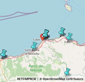 Mappa Via Giotto, 98071 Capo D'orlando ME, Italia (17.90917)