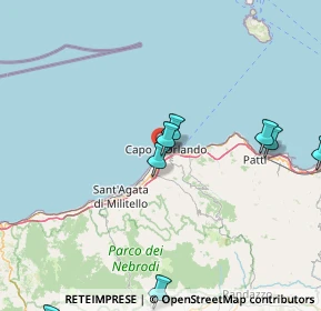 Mappa Via Giotto, 98071 Capo D'orlando ME, Italia (36.79143)