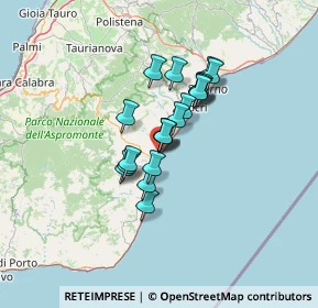 Mappa Via Pagano, 89034 Bovalino RC, Italia (9.8925)