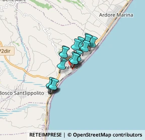 Mappa Via Pagano, 89034 Bovalino RC, Italia (1.12474)