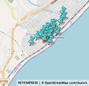 Mappa Via Cirillo, 89034 Bovalino RC, Italia (0.289)