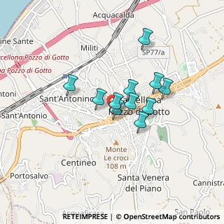 Mappa Via Rossitto, 98051 Barcellona Pozzo di Gotto ME, Italia (0.66818)