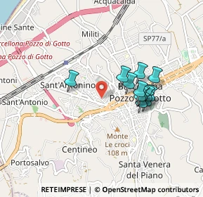 Mappa Via S. Francesco di Paola, 98051 Barcellona Pozzo di Gotto ME, Italia (0.80583)