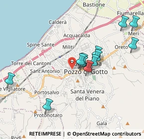 Mappa Via S. Francesco di Paola, 98051 Barcellona Pozzo di Gotto ME, Italia (2.0975)
