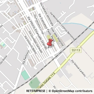 Mappa Corso Vittorio Emanuele, 372, 90049 Terrasini, Palermo (Sicilia)