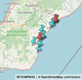 Mappa Via Dromo I, 89034 Bovalino RC, Italia (10.16846)