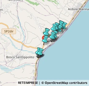 Mappa Via Oliveto, 89034 Bovalino RC, Italia (1.23263)