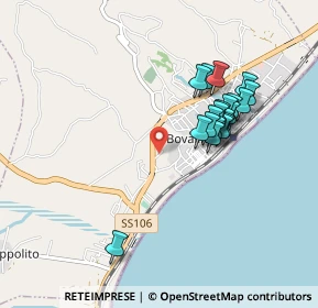 Mappa Via Oliveto, 89034 Bovalino RC, Italia (0.9055)