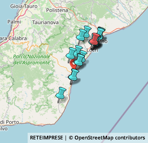 Mappa Via Oliveto, 89034 Bovalino RC, Italia (10.7735)