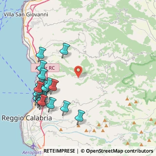 Mappa Via Ortì Inferiore, 89126 Terreti RC, Italia (5.3165)