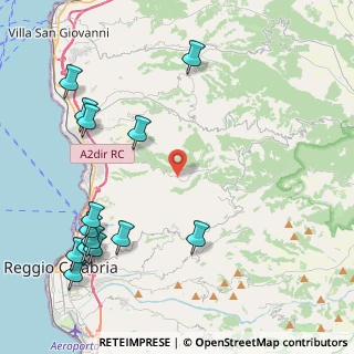 Mappa Via Ortì Inferiore, 89126 Terreti RC, Italia (6.10786)
