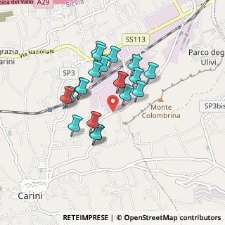 Mappa Via Sturzo Don Luigi, 90044 Carini PA, Italia (0.7815)