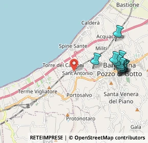 Mappa Via Tindari, 98051 Barcellona Pozzo di Gotto ME, Italia (2.50917)