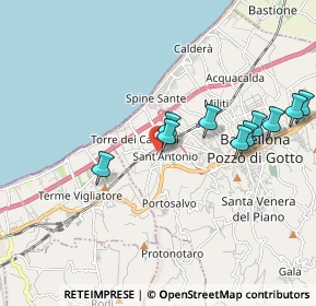 Mappa Stretto 2° Garrisi, 98051 Barcellona Pozzo di Gotto ME, Italia (2.35545)
