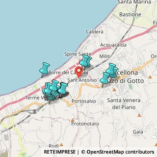 Mappa Via Tindari, 98051 Barcellona Pozzo di Gotto ME, Italia (1.84235)