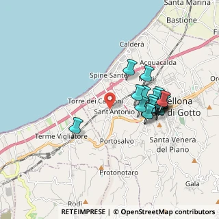 Mappa Via Tindari, 98051 Barcellona Pozzo di Gotto ME, Italia (1.806)