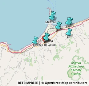 Mappa Via Guglielmo Marconi, 98051 Barcellona Pozzo di Gotto ME, Italia (6.03273)