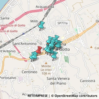 Mappa Via Guglielmo Marconi, 98051 Barcellona Pozzo di Gotto ME, Italia (0.44867)