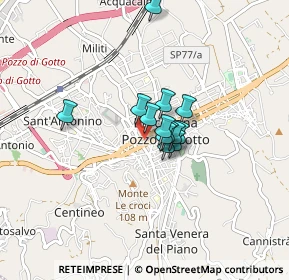 Mappa Via Guglielmo Marconi, 98051 Barcellona Pozzo di Gotto ME, Italia (0.53615)