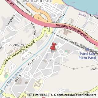 Mappa Via F.LLI Cervi, 26/a6, 98066 Patti, Messina (Sicilia)