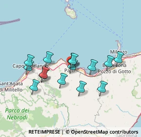 Mappa Largo Leopardi, 98066 Patti ME, Italia (14.018)