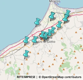 Mappa Via Antonio Maria Jaci, 98051 Barcellona Pozzo di Gotto ME, Italia (3.33867)